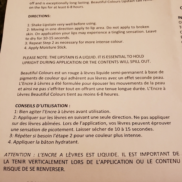 2/$39  Lipstain. - Picture 3 of 4